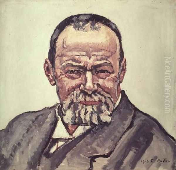 Self Portrait 2 Oil Painting by Ferdinand Hodler