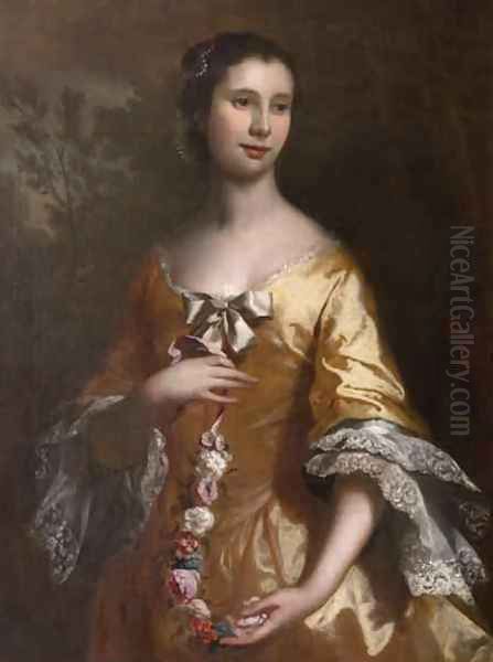 Elizabeth Lee Oil Painting by Joseph Highmore