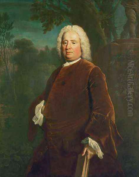 Samuel Richardson Oil Painting by Joseph Highmore