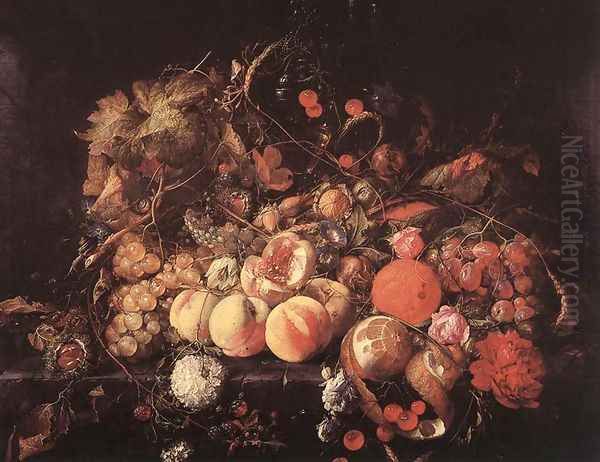 Still-life II Oil Painting by Jan Davidsz. De Heem