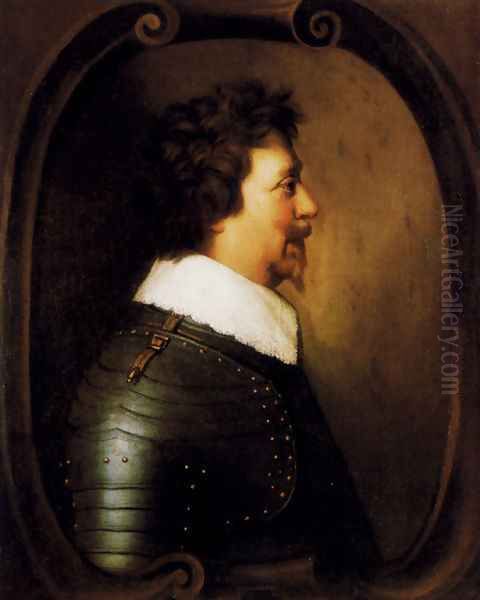 Portrait Of Frederik Hendrik Oil Painting by Gerrit Van Honthorst