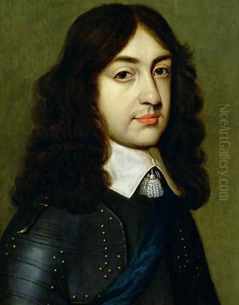 Portrait of Charles II Oil Painting by Gerrit Van Honthorst