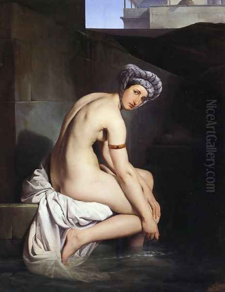 Bathsheba Oil Painting by Francesco Paolo Hayez