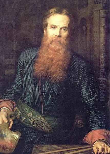 Self Portrait Oil Painting by William Holman Hunt