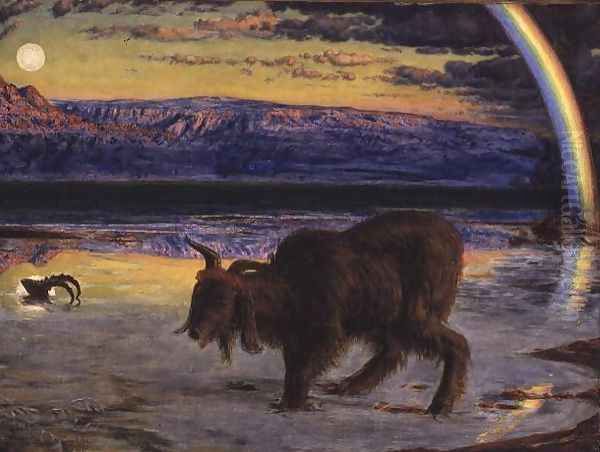 The Scapegoat Oil Painting by William Holman Hunt