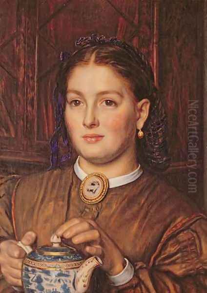 Honest Labour has a Comely Face Oil Painting by William Holman Hunt