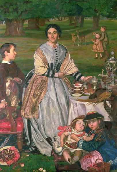 The Childrens Holiday Oil Painting by William Holman Hunt