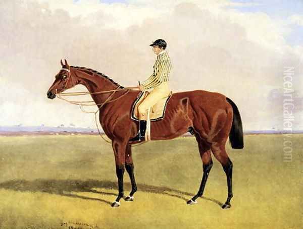 'Bay Middleton' with Robinson, 1836 by John Frederick Herring Snr