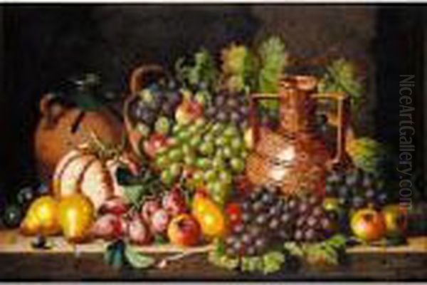 Still Life Oil Painting by Charles Thomas Bale