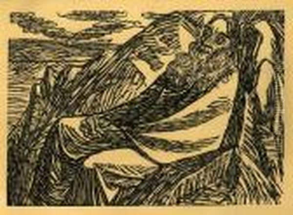 Die Wandlungengottes Oil Painting by Ernst Barlach