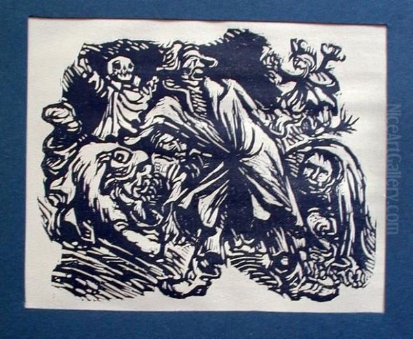 Der Findling Oil Painting by Ernst Barlach