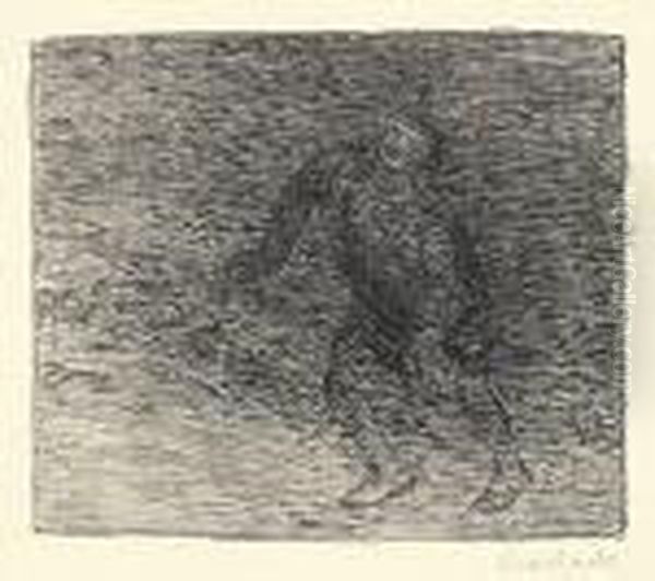 Ruf Im Nebel Oil Painting by Ernst Barlach