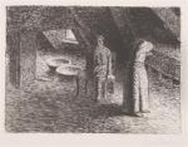 Der Tote Tag: Aufbruch Und Abwehr Oil Painting by Ernst Barlach