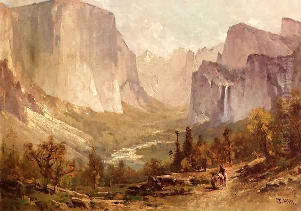 Yosemite Valley I Oil Painting by Thomas Hill