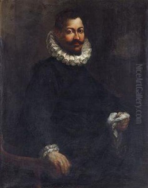 Portrait Of A Gentleman Oil Painting by Federico Fiori Barocci