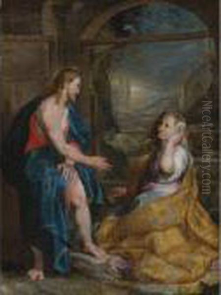 Noli Me Tangere Oil Painting by Federico Fiori Barocci