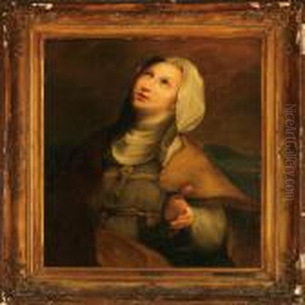 Beata Michelina Oil Painting by Federico Fiori Barocci