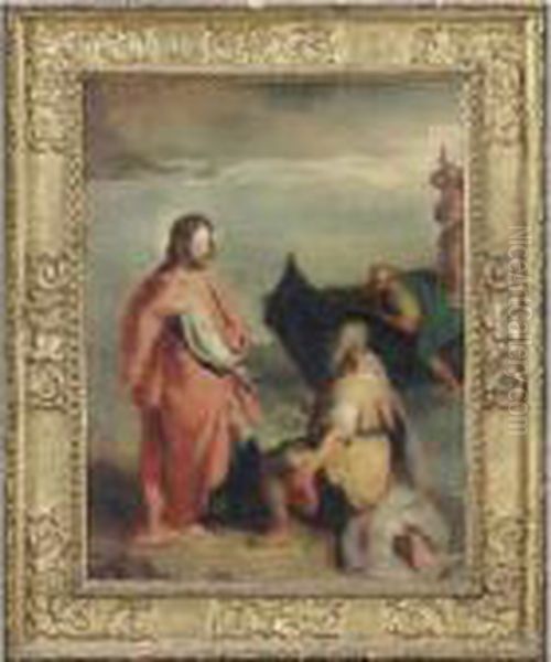 La Chiamata Di Sant'andrea Oil Painting by Federico Fiori Barocci