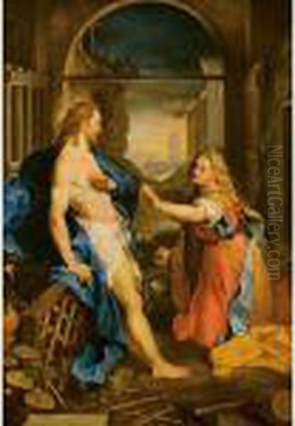 Noli Me Tangere Oil Painting by Federico Fiori Barocci