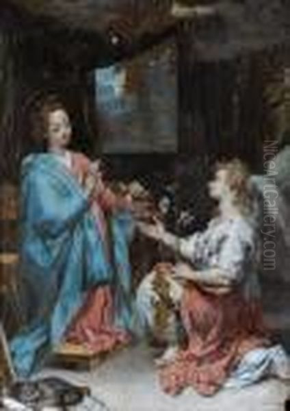 The Annunciation Oil Painting by Federico Fiori Barocci