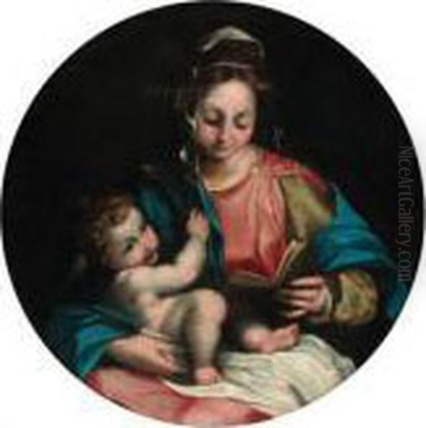 The Madonna And Child Oil Painting by Federico Fiori Barocci