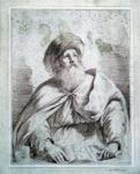 The Prophet Isaiah Oil Painting by Francesco Bartolozzi