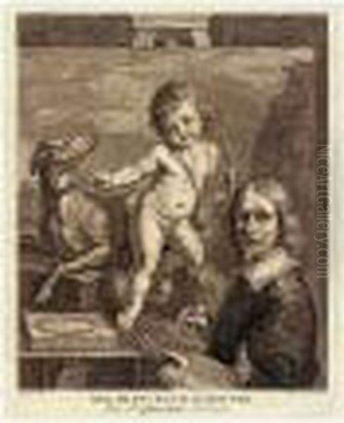 Prints After Guercino Oil Painting by Francesco Bartolozzi