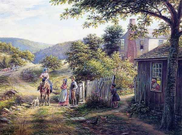 In East Tennessee Oil Painting by Edward Lamson Henry