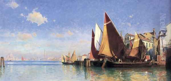 Venice I Oil Painting by William Stanley Haseltine