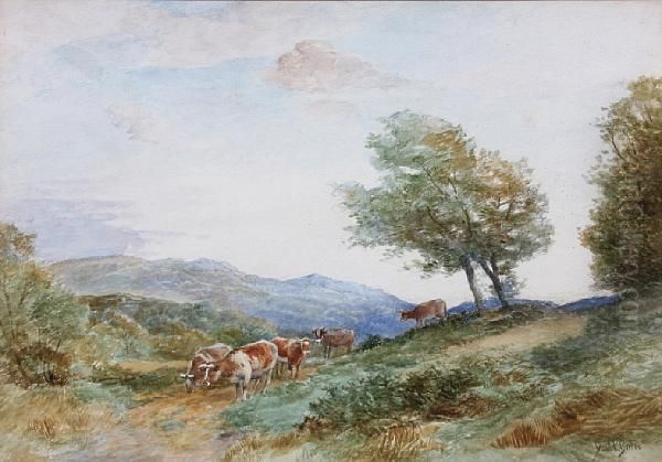 Down From The Hills. Ambleside Oil Painting by David Bates