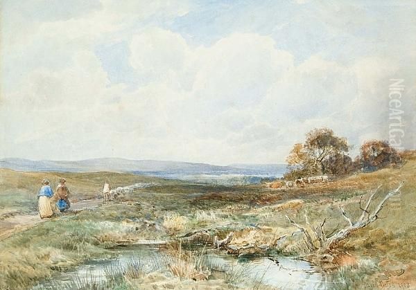 Above Wharfedale Oil Painting by David Bates