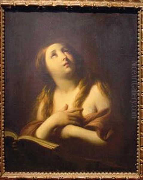 Penitent Magdalene Oil Painting by Pompeo Gerolamo Batoni