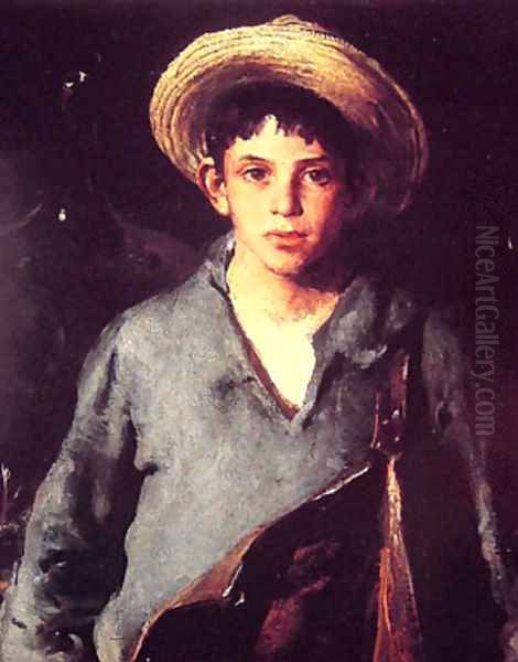 Portugese Fisherboy Oil Painting by Charles Hawthorne