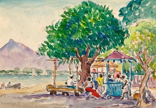 Corinto, Nicaragua Oil Painting by Reynolds Beal