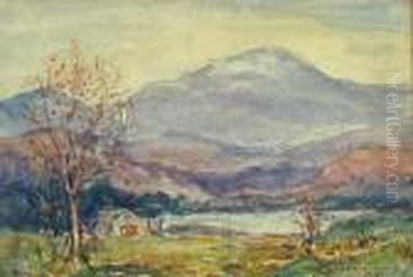 Mount Mowadnock Oil Painting by Reynolds Beal