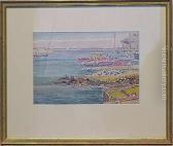 Atlantic City, New Jersey Oil Painting by Reynolds Beal