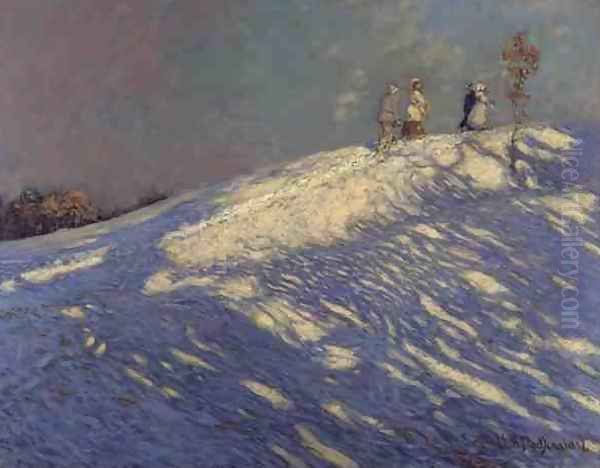 Morning Shadows, 1912 Oil Painting by James Edward Hervey MacDonald