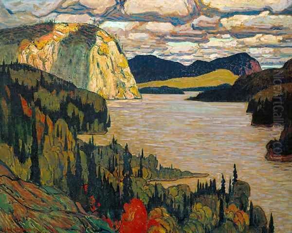 The Solemn Land Oil Painting by James Edward Hervey MacDonald