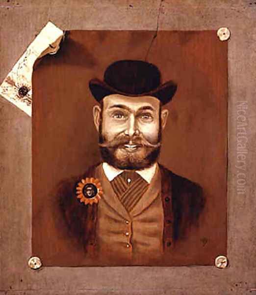 That's Me (Self Portrait), 1882 Oil Painting by John Haberle