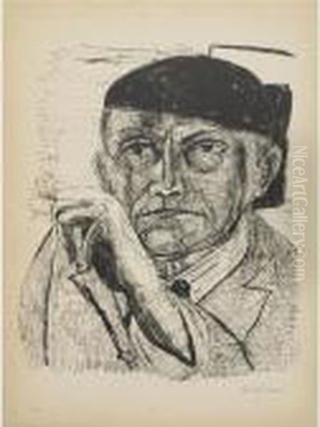 Tag Und Traum (day And Dream) (h. 357-71) Oil Painting by Max Beckmann