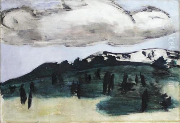 Die Wolke (the Cloud) Oil Painting by Max Beckmann