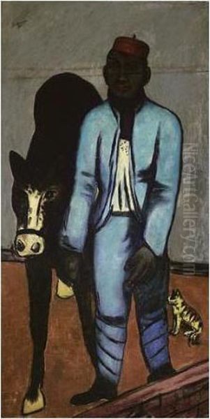 Neger Poilu Oil Painting by Max Beckmann