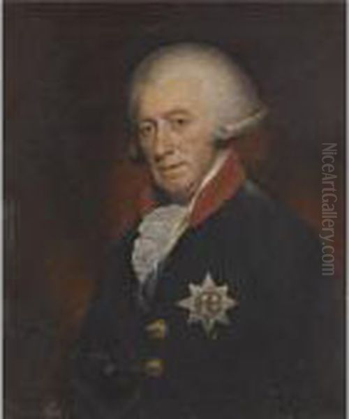 Portrait Of George Oil Painting by Sir William Beechey