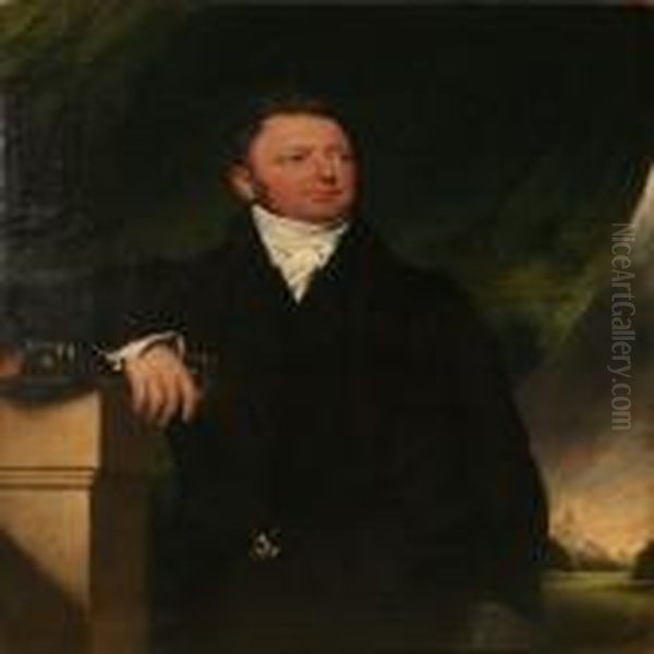 Portrait Of A Gentleman Oil Painting by Sir William Beechey