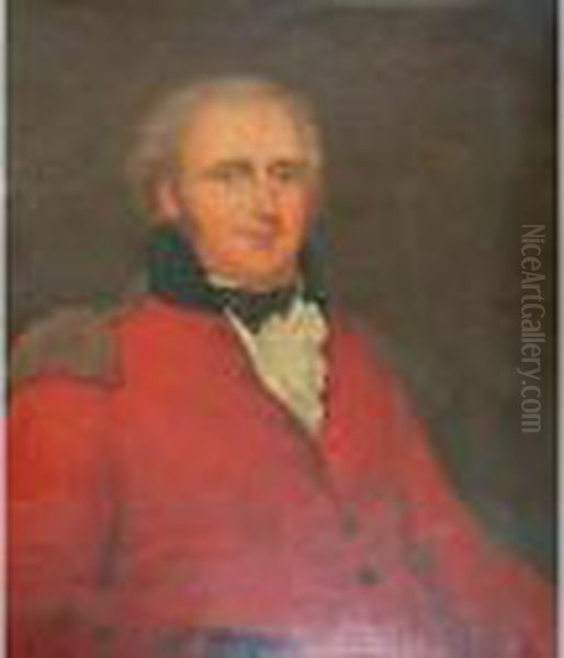 Portrait Of An Officer Oil Painting by Sir William Beechey