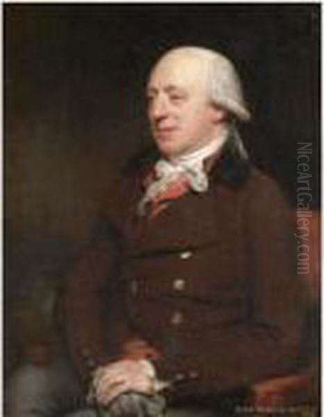 Portrait Of Sir John Wodehouse M.p. Norfolk (1741-1834) Oil Painting by Sir William Beechey