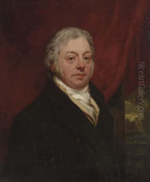 Portrait Of Joseph Greaves, Esq. Oil Painting by Sir William Beechey