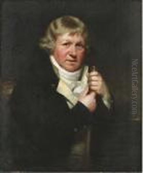 Portrait Of A Gentleman Oil Painting by Sir William Beechey