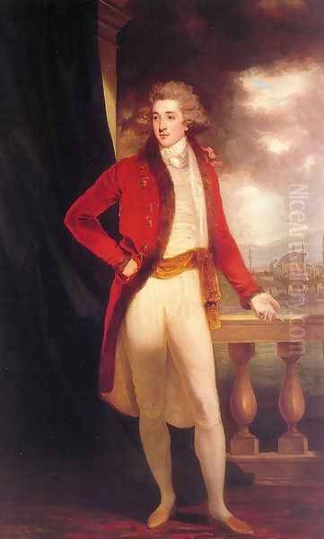 Captain George Porter 1789 Oil Painting by John Hoppner