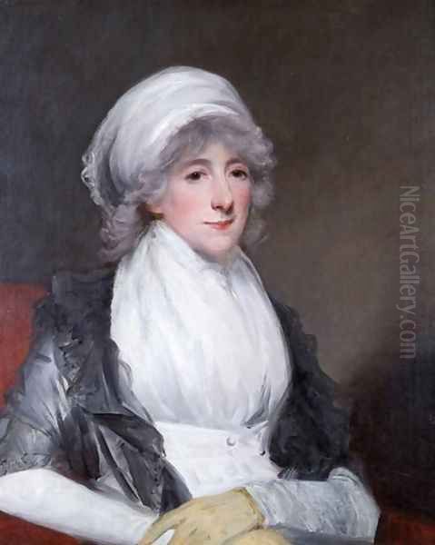 Bridget Holland Oil Painting by John Hoppner